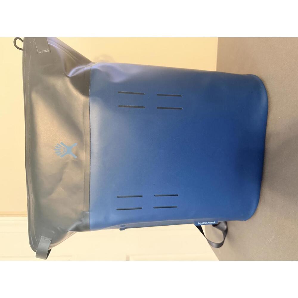 Hydro Flask Blue and Black Waterproof Backpack Cooler